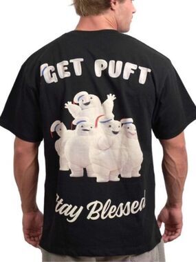 EHPLabs x Ghostbusters ‘Get Puft Stay Blessed’ T-Shirt - Size XL